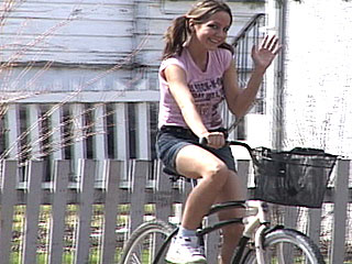 Petite brunette Andi Pink shows off for the camera from Andi Pink