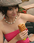 Sexy teen in a dress from Ariel Rebel 
