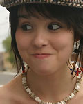 Sexy teen in a dress from Ariel Rebel 